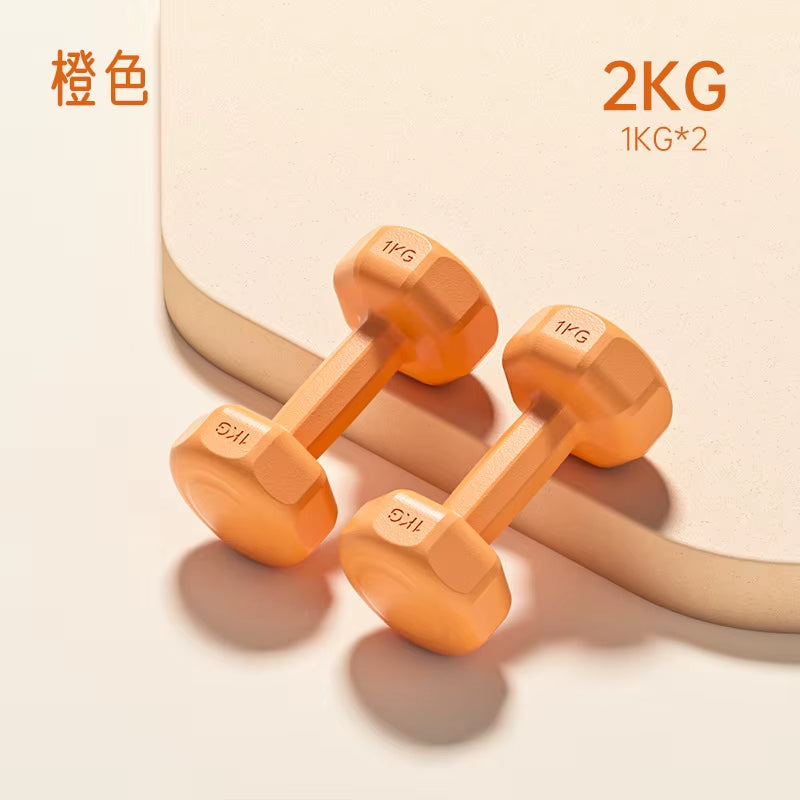 Dumbbell Women'S Fitness Home Equipment Kettlebell Children'S Elementary School Men'S Arm Muscle Training Yoga Small Dumbbell Se