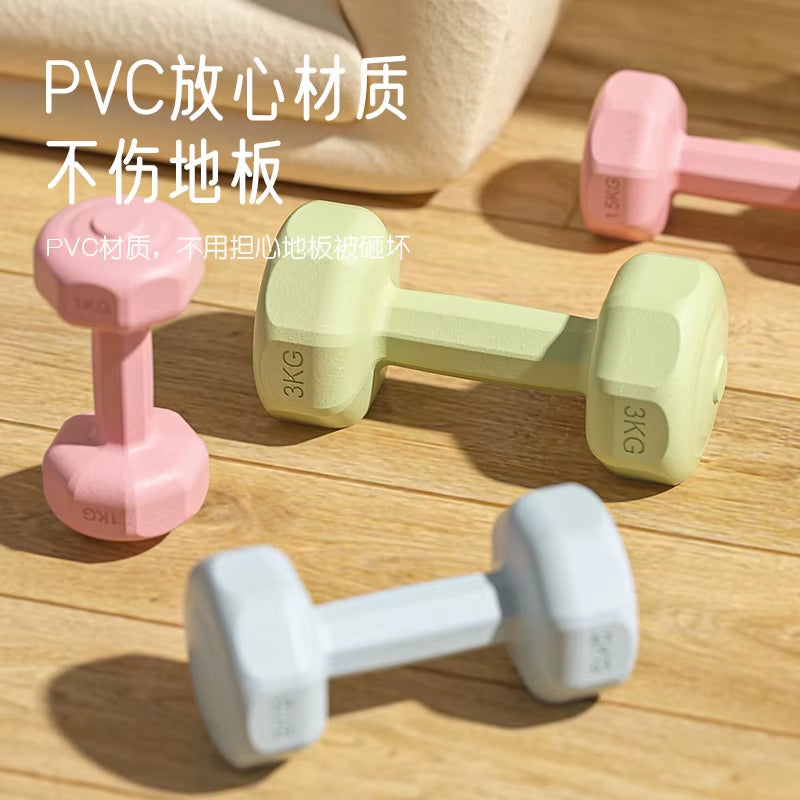 Dumbbell Women'S Fitness Home Equipment Kettlebell Children'S Elementary School Men'S Arm Muscle Training Yoga Small Dumbbell Se