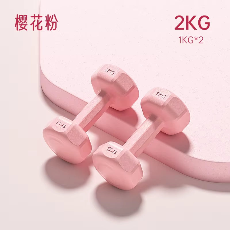 Dumbbell Women'S Fitness Home Equipment Kettlebell Children'S Elementary School Men'S Arm Muscle Training Yoga Small Dumbbell Se